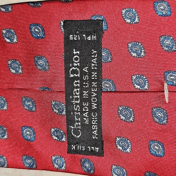 Christian Dior Vintage Silk Tie - Picture 4 of 4